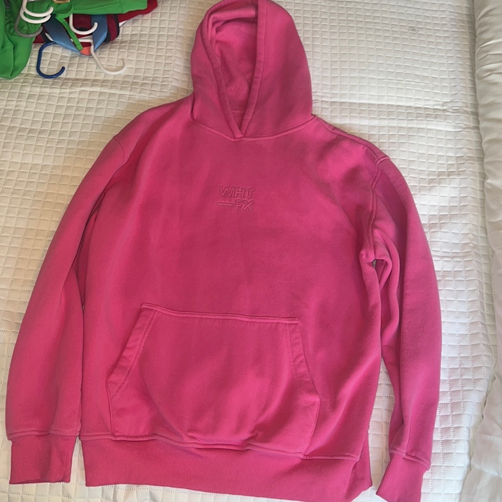 white fox hoodie